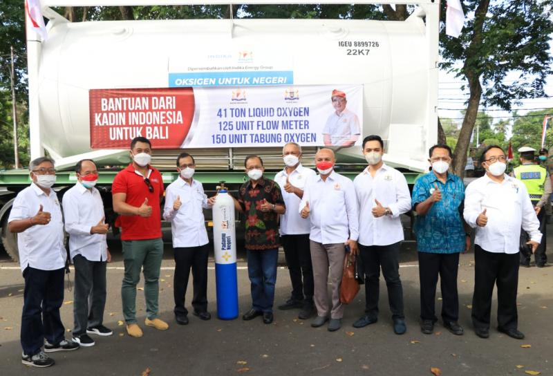 Bali Digelontor 41 Ton Oksigen Gubernur Koster Apresiasi Kadin Indonesia Gotong Royong Tangani 
